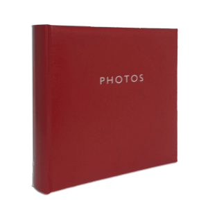 Glamour Red – 200 Photo Slip-In Album